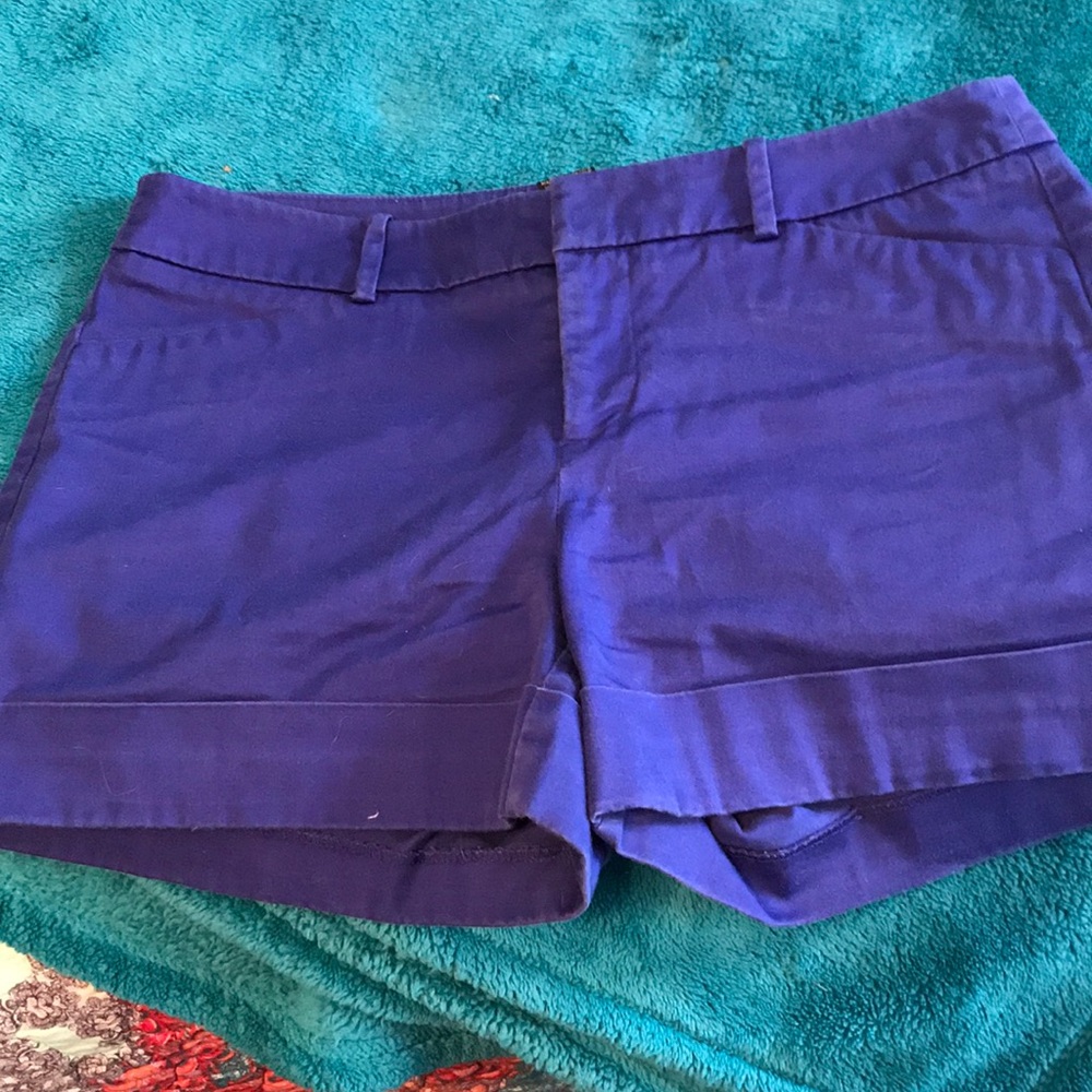 Shorts. Blue.